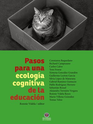 cover image of Pasos para una ecología cognitiva de la educación
